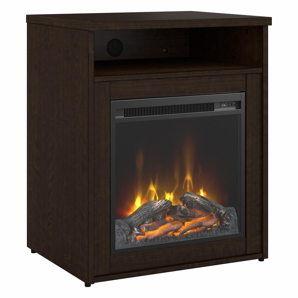 Bush Business Furniture Series C 24W Electric Fireplace with Shelf. The main picture.