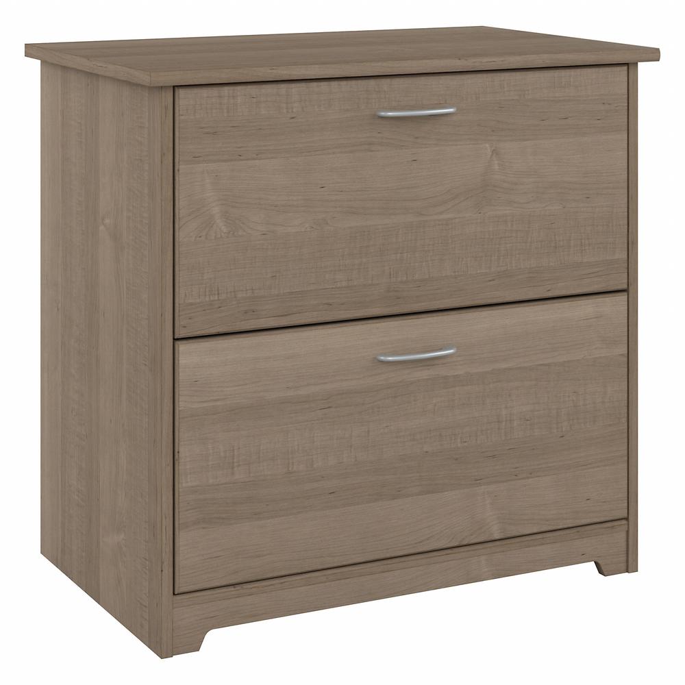 Bush Furniture Cabot 2 Drawer Lateral File Cabinet, Ash Gray. Picture 1