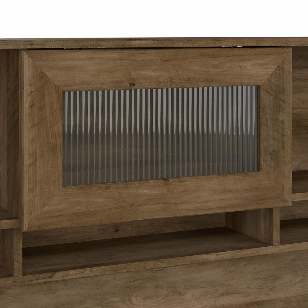 Bush Furniture Cabot 60W Desk Hutch, Reclaimed Pine. Picture 5