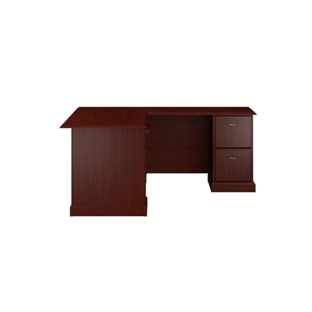Bush Business Furniture Arlington L Shaped Desk with Drawers and Keyboard Tray. Picture 2