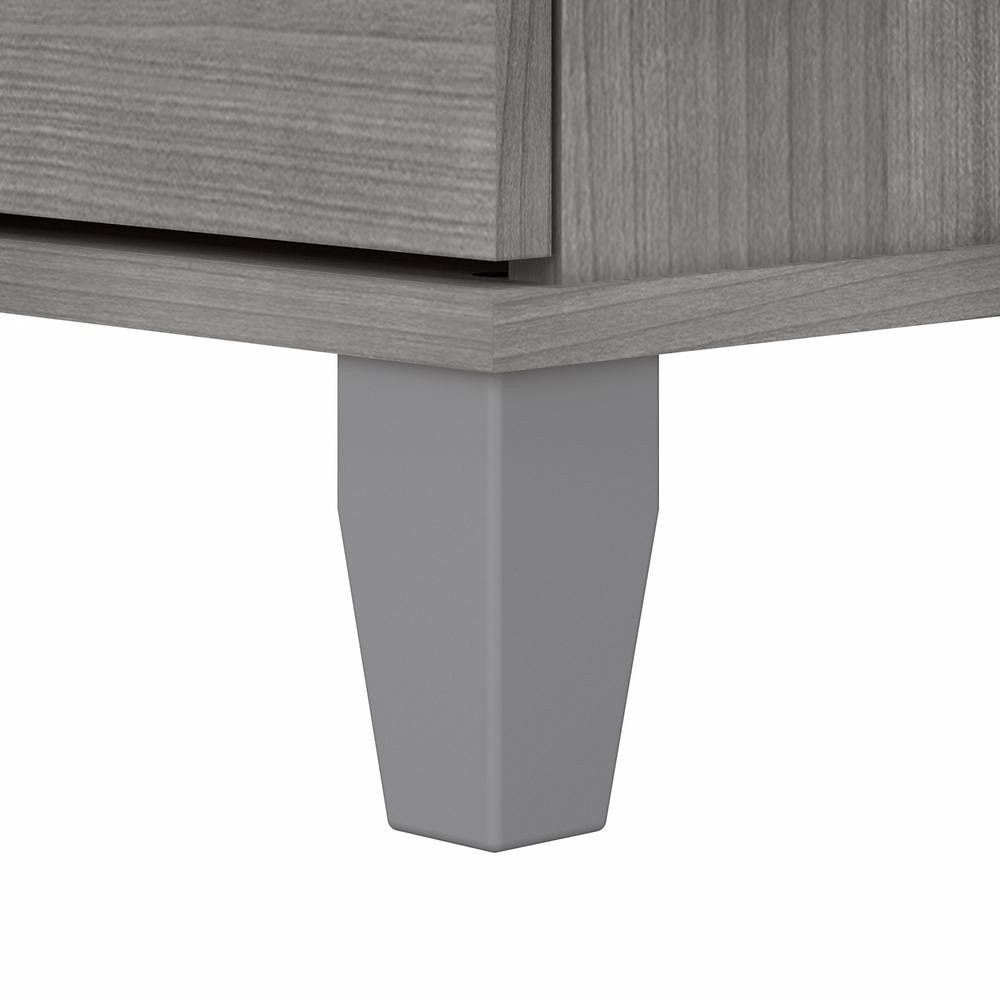 Bush Furniture Somerset 2 Drawer Lateral File Cabinet in Platinum Gray. Picture 6