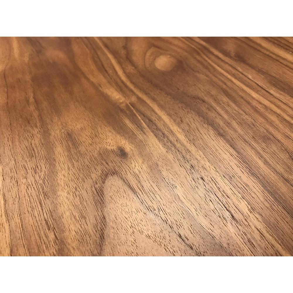 Wallace & Bay Pineda End Table, Walnut Brown. Picture 4