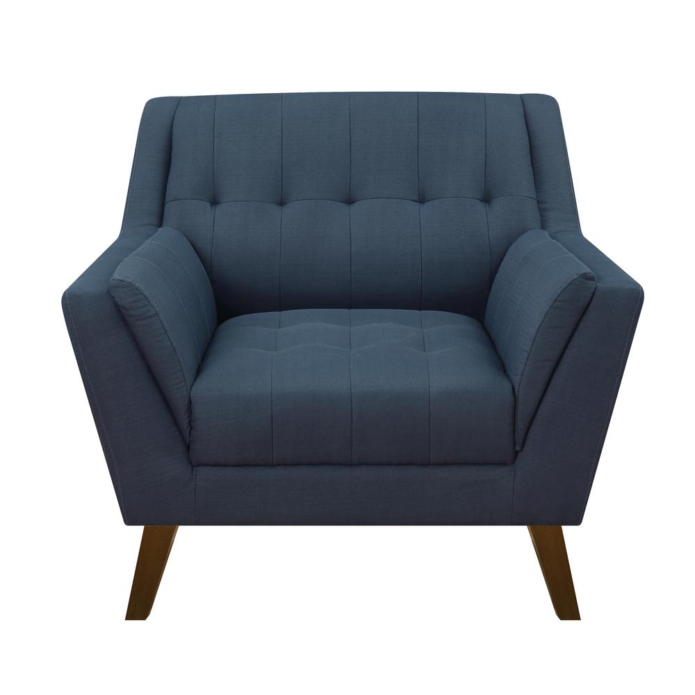 Wallace & Bay Browning Accent Chair, Navy Peacock. Picture 2
