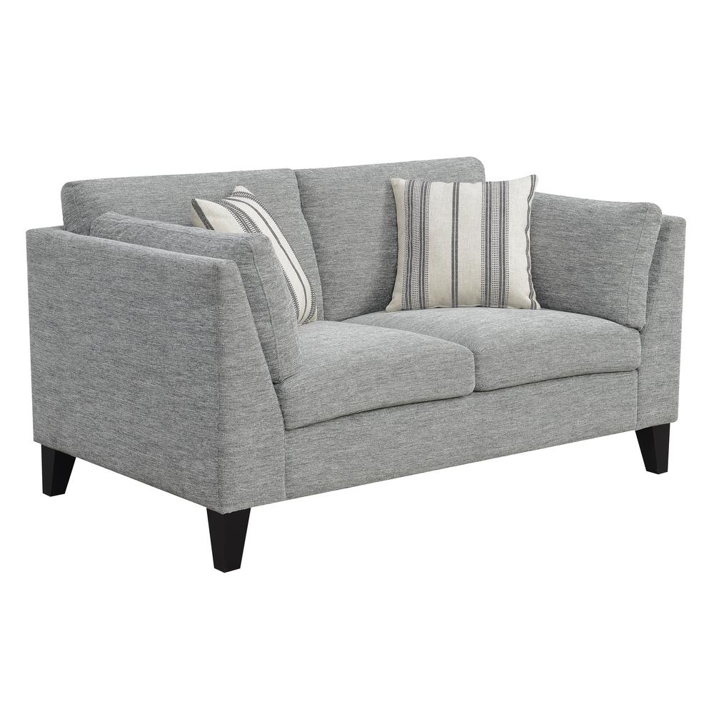 Wallace & Bay Doyle Loveseat, Gray. Picture 2