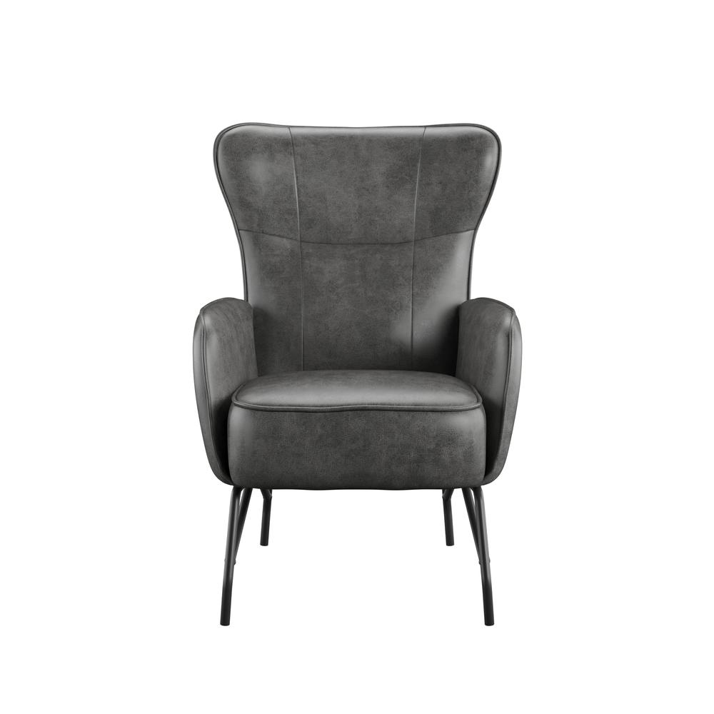 Wallace & Bay Graham Accent Chair, Badlands Charcoal. Picture 3
