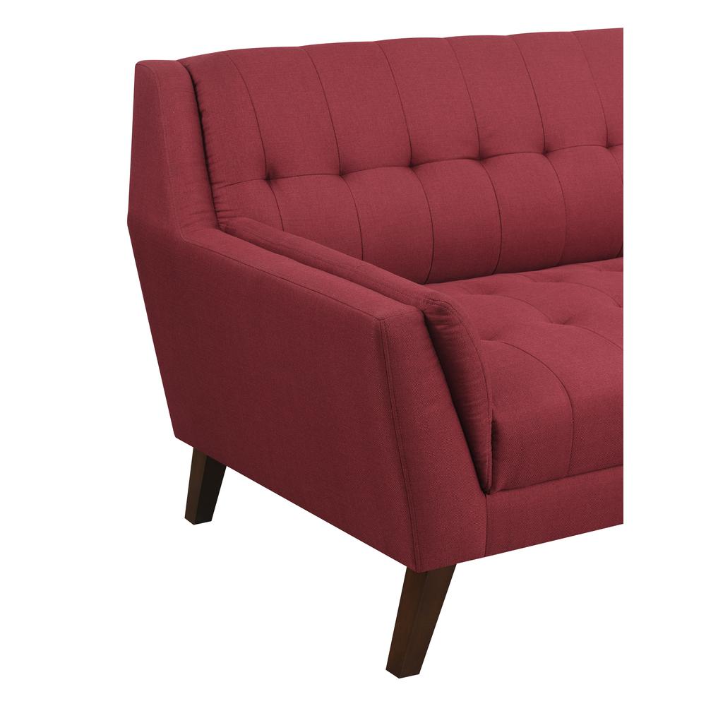 Wallace & Bay Browning Accent Chair, Brick Red. Picture 5