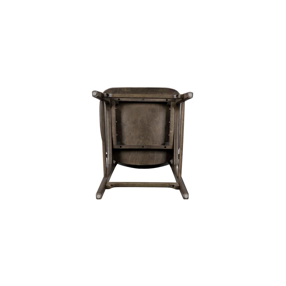 Solvang Wood Counter Stool - Carbonite Finish. Picture 2