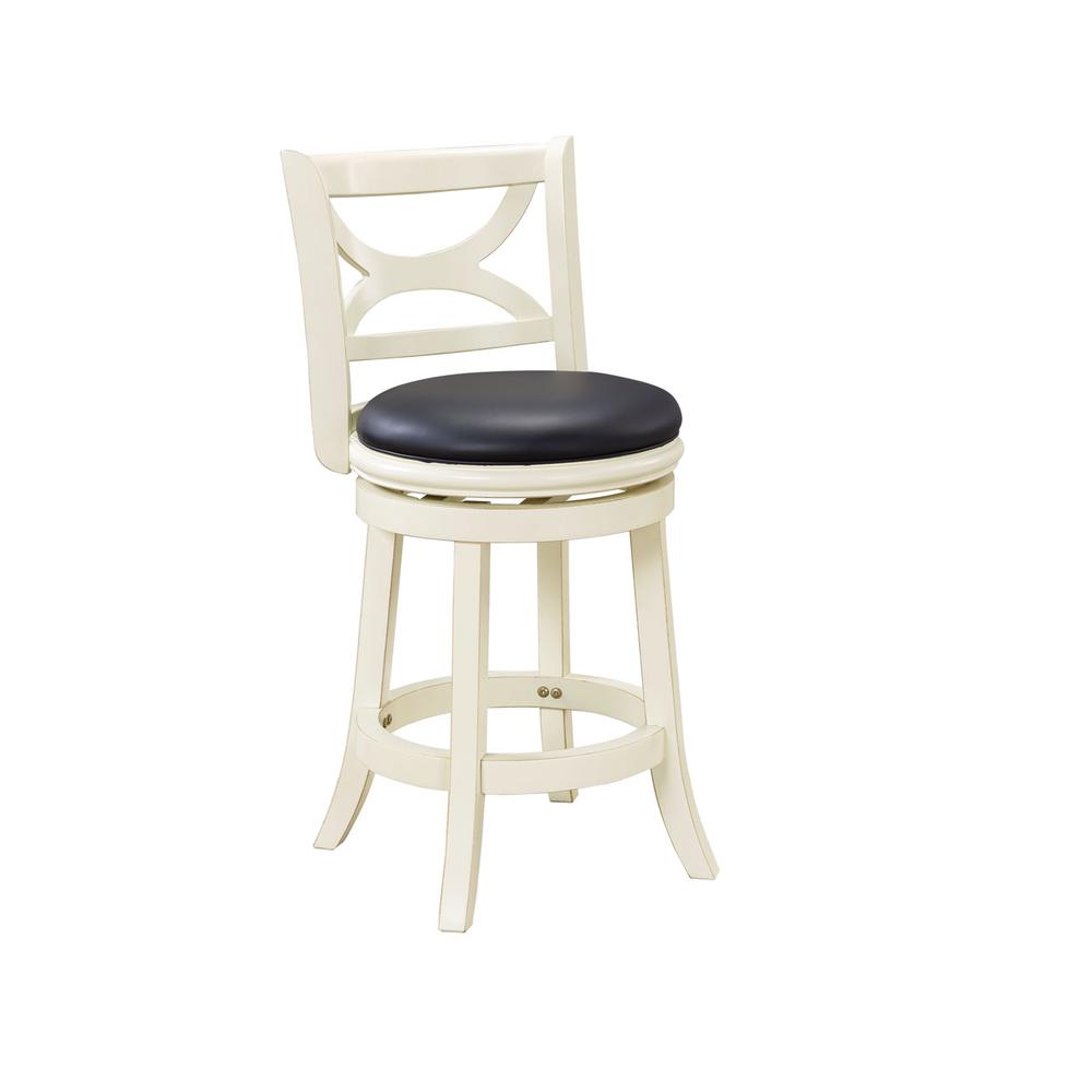 Florence Swivel Counter Stool - Buttermilk. Picture 1