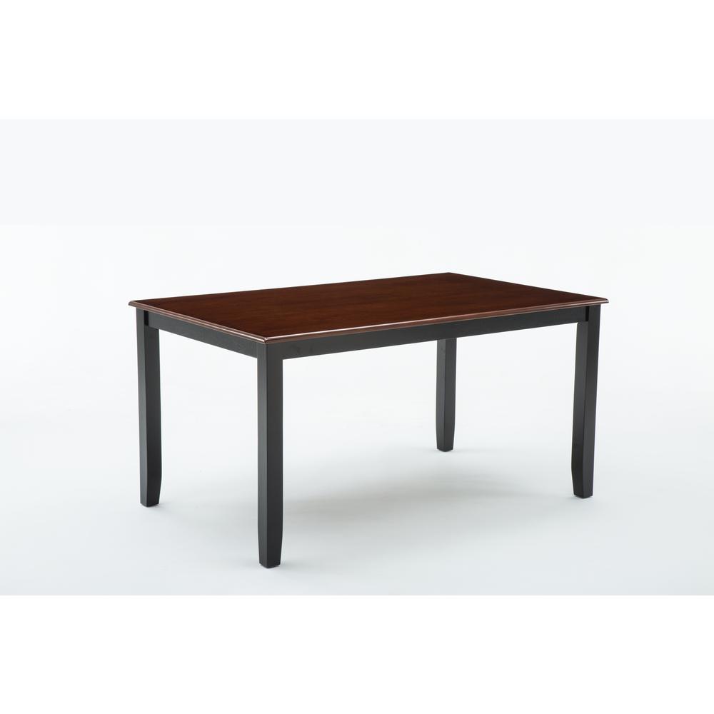 Bloomington Dining Table - Black/Cherry. Picture 2