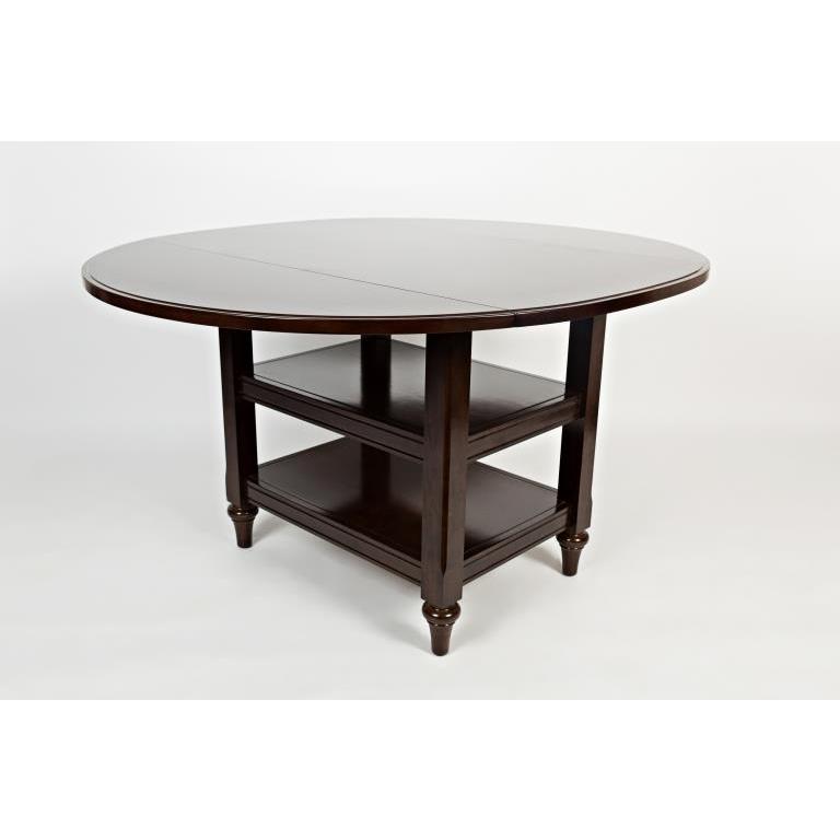 HARBOR COTTAGE DROP-LEAF DINING TABLE - CAPPUCCINO, Cappuccino. Picture 2