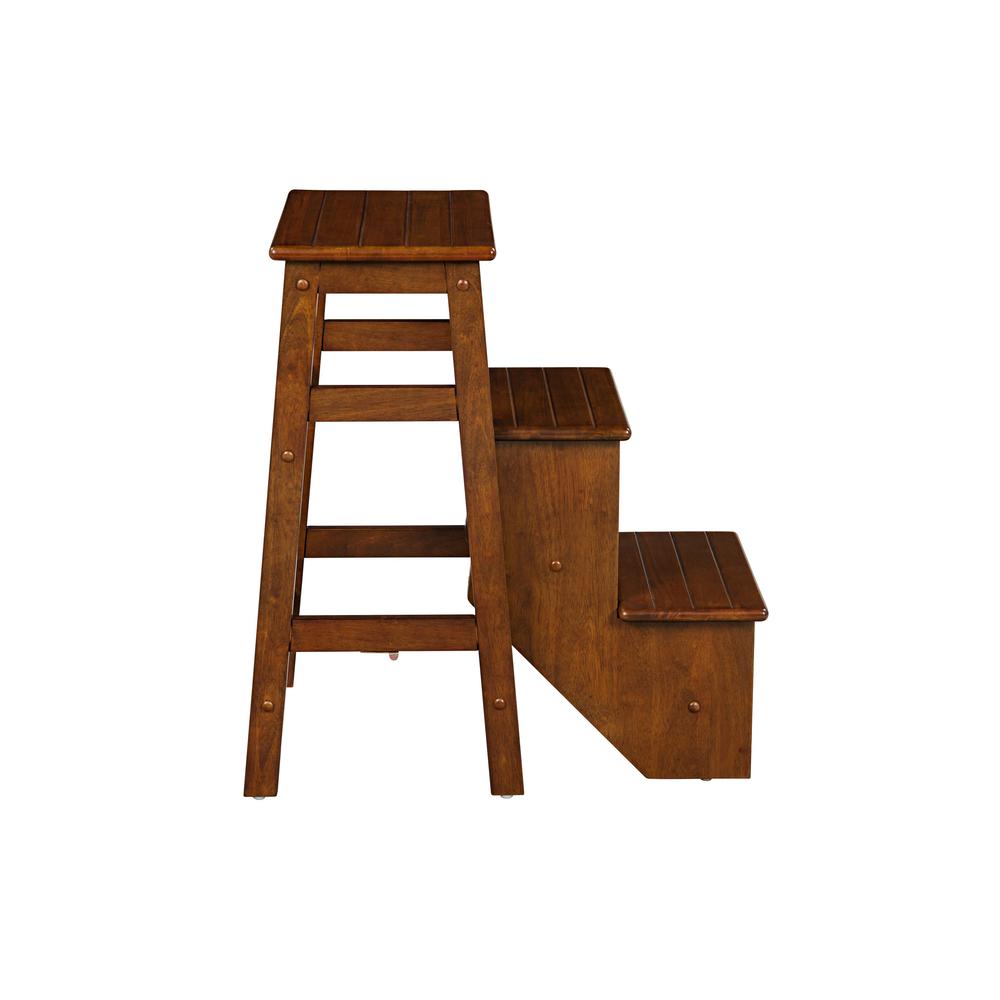 Niko Folding 29" Step Stool - Cappuccino. Picture 4