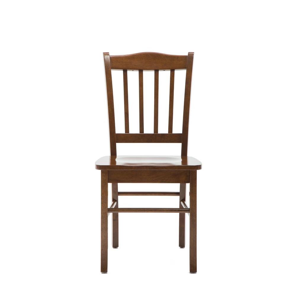 Shaker Dining Chairs, Set of 2 - Walnut. Picture 2