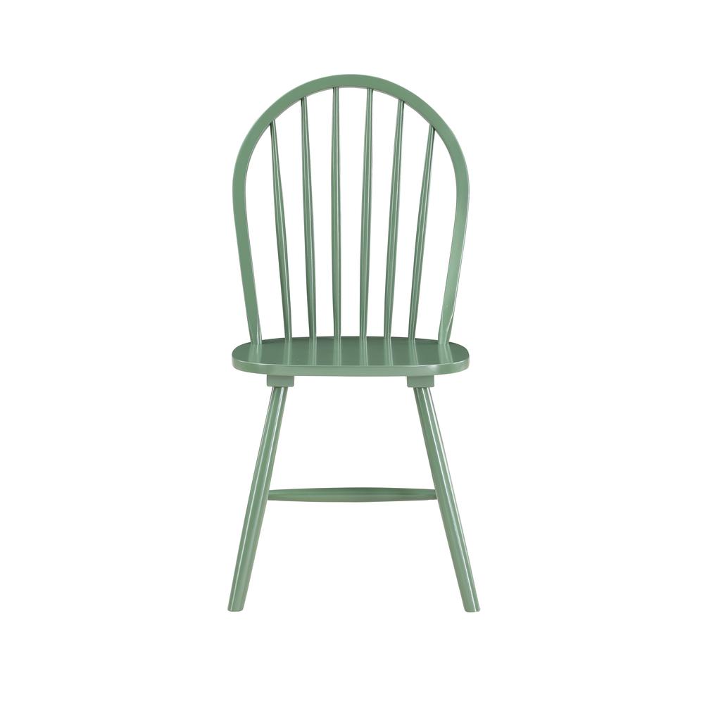 Carolina Dining Chairs – Set of 2 - Equestrian Green. Picture 5