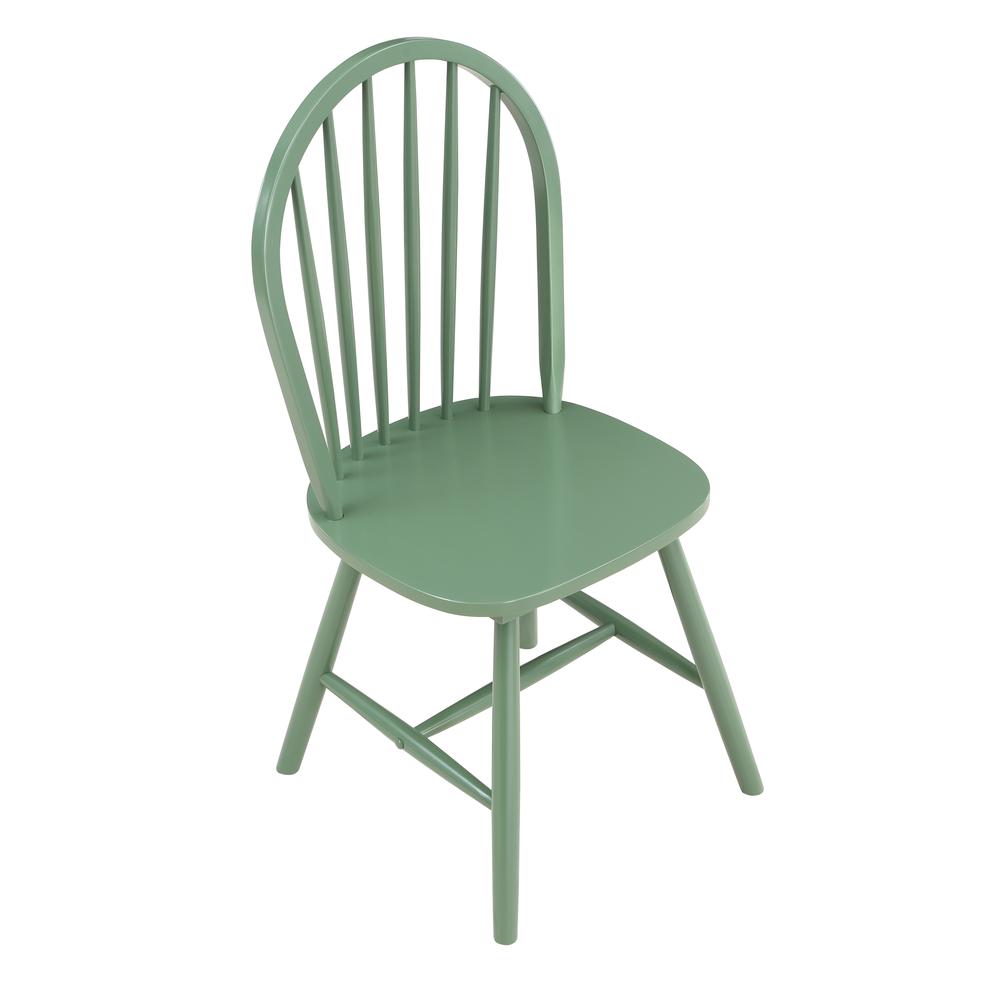 Carolina Dining Chairs – Set of 2 - Equestrian Green. Picture 7