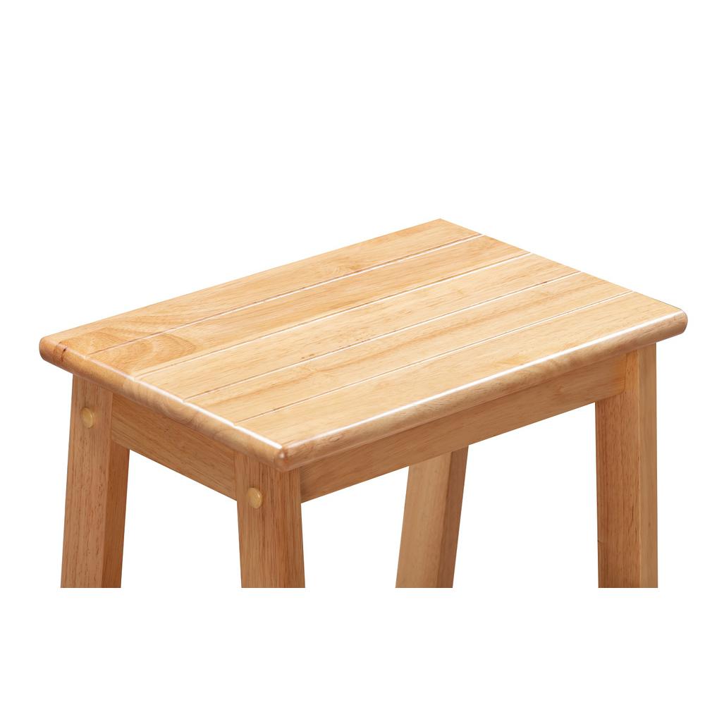 Niko Folding 24" Step Stool - Natural. Picture 6