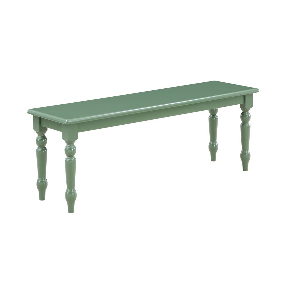 Carolina Dining Bench - Equestrian Green. Picture 1