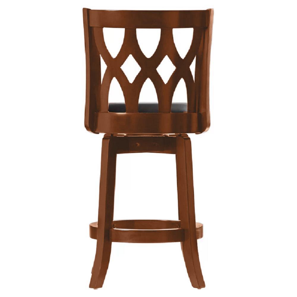Cathedral Swivel Counter Stool - Cherry. Picture 3