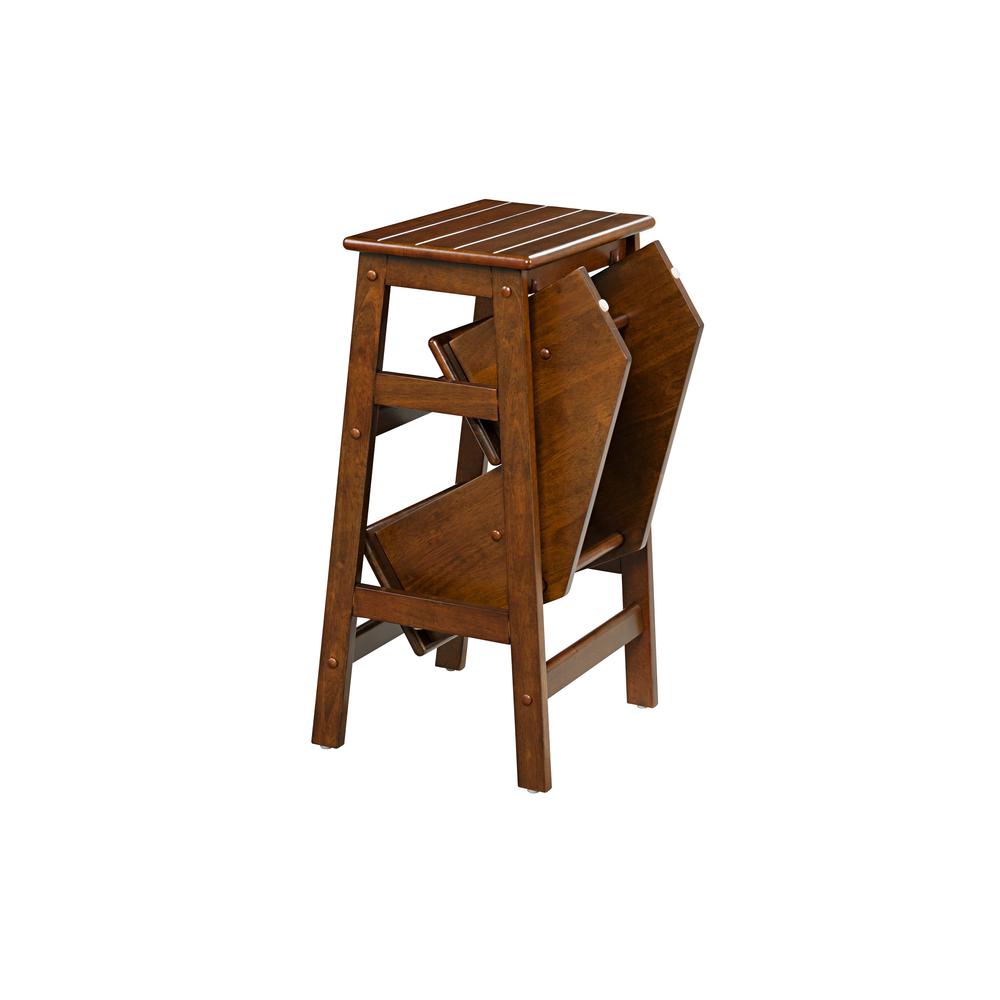 Niko Folding 29" Step Stool - Cappuccino. Picture 5