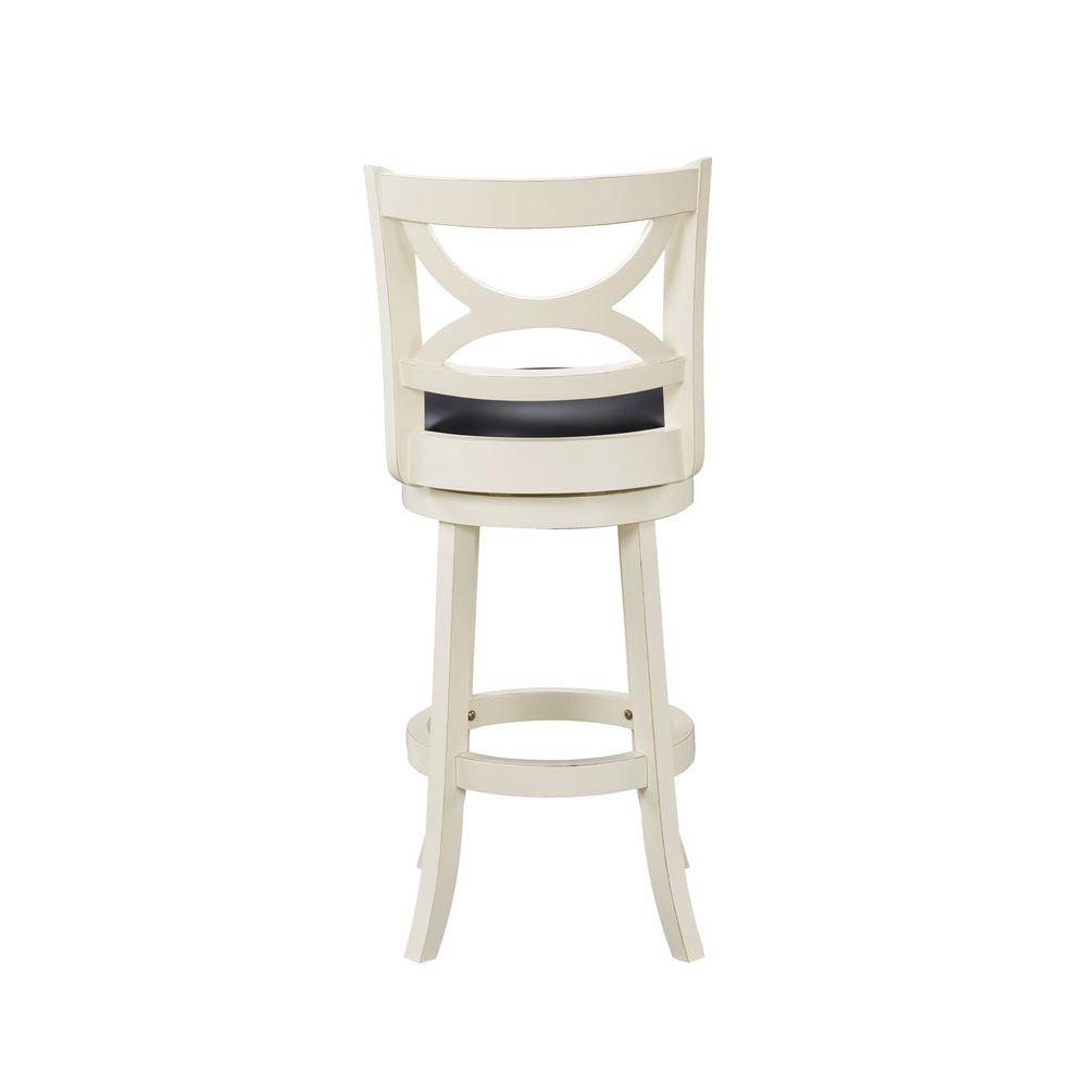 Florence stool 29" - Distressed White. Picture 2