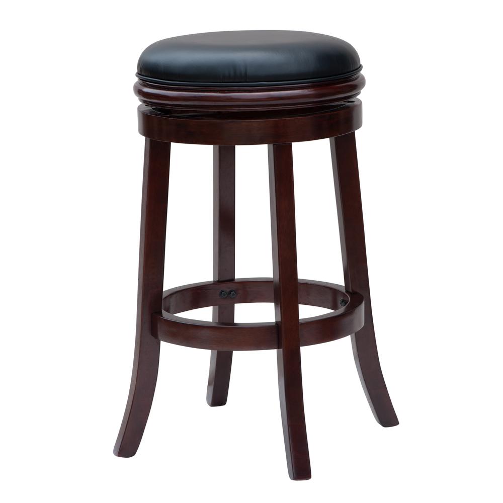 29" Boraam Backless Barstool, Cherry. The main picture.