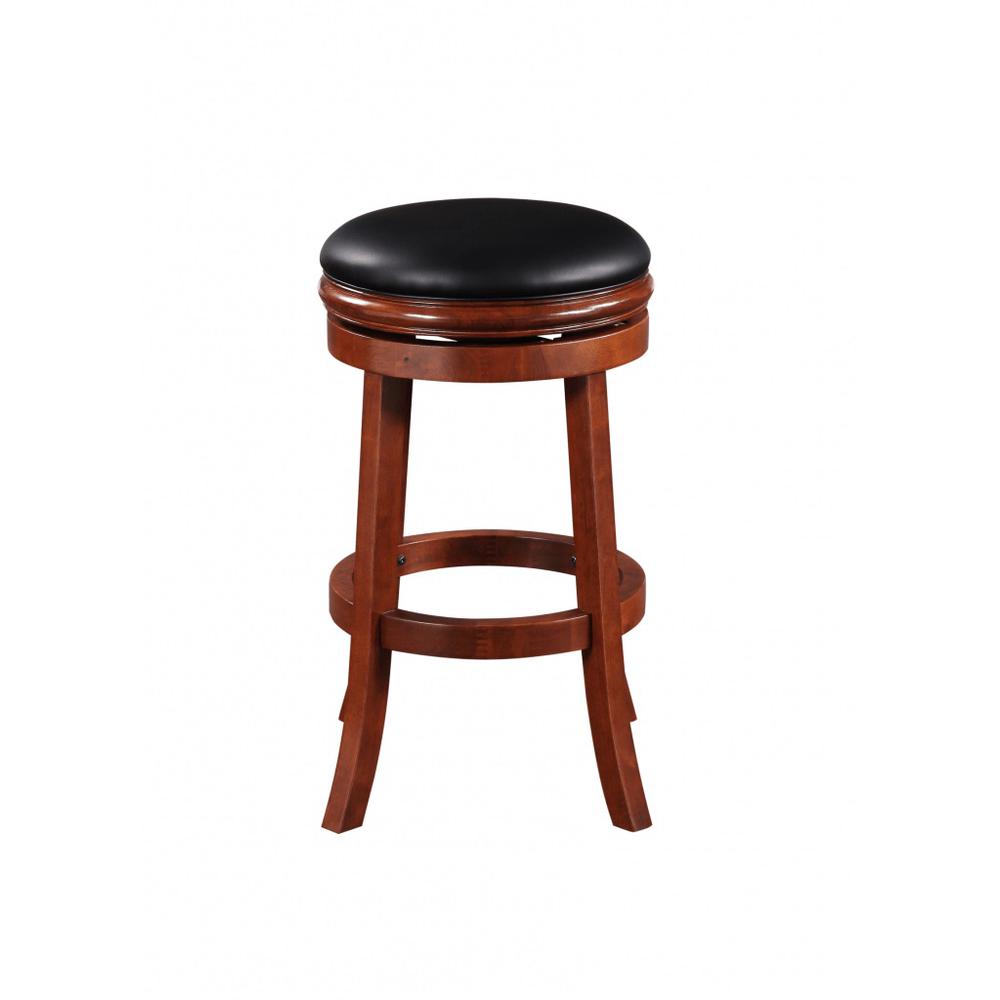 Backless Bar Stool 29" - Cherry. Picture 2