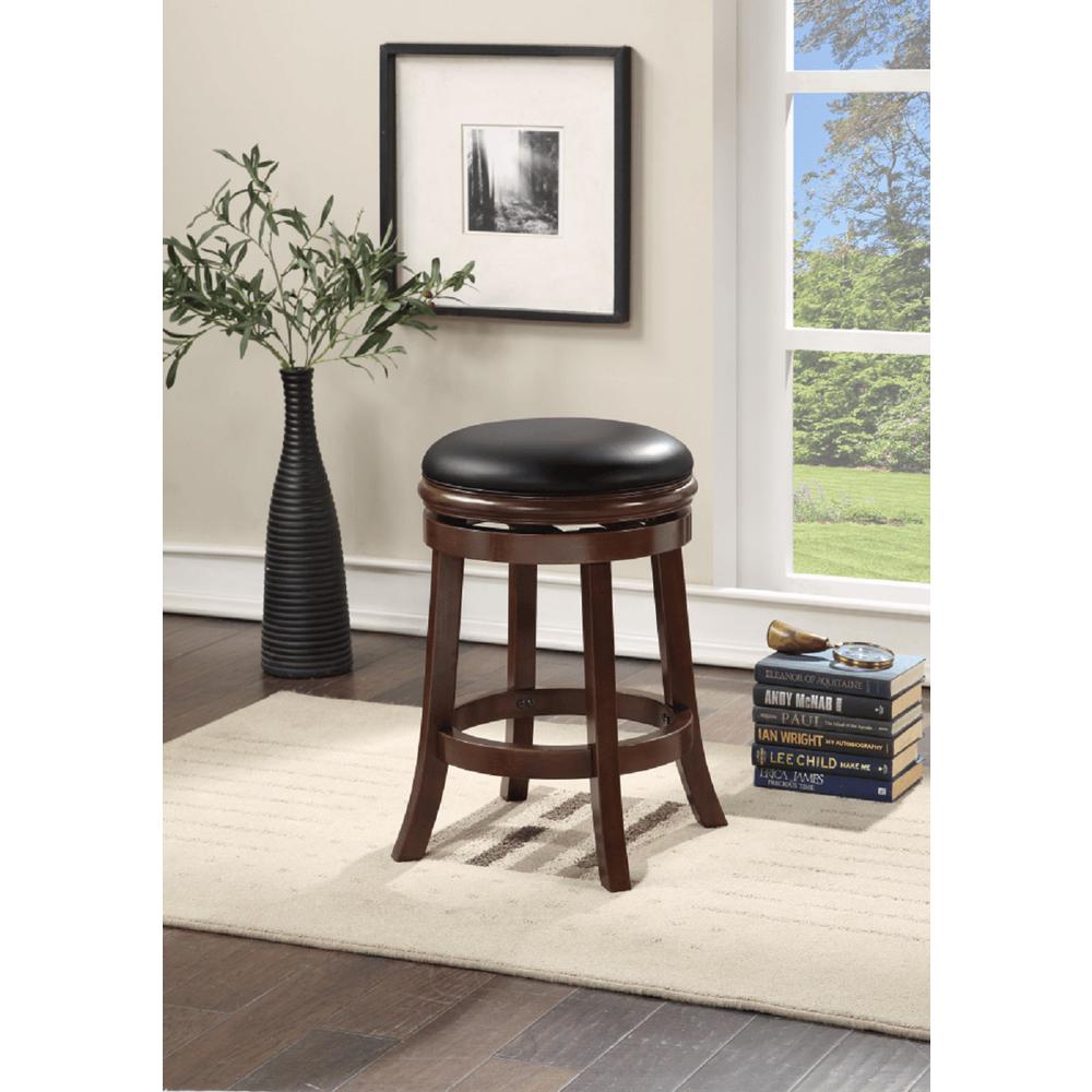 Boraam Backless Swivel Counter Stool - Cappuccino. Picture 3