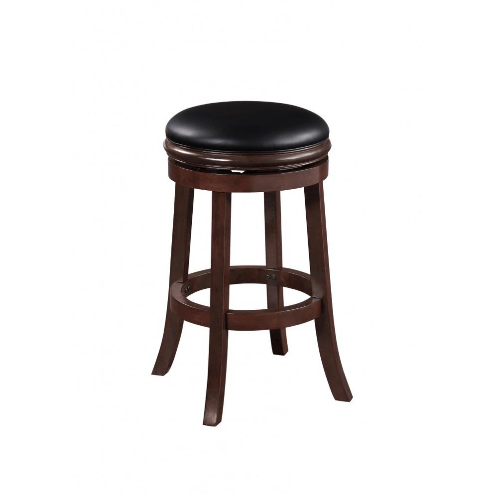 Boraam Backless Swivel Bar Stool - Cappuccino. Picture 1