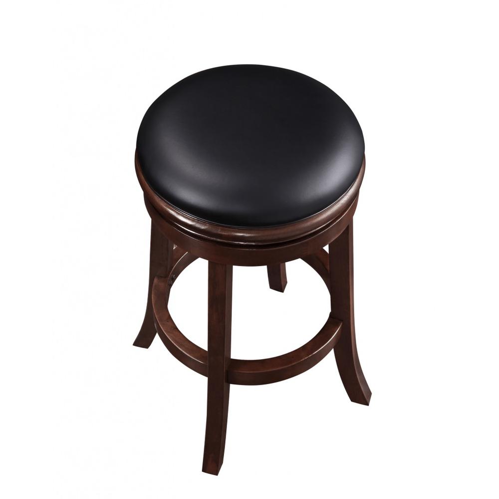 Boraam Backless Swivel Bar Stool - Cappuccino. Picture 3