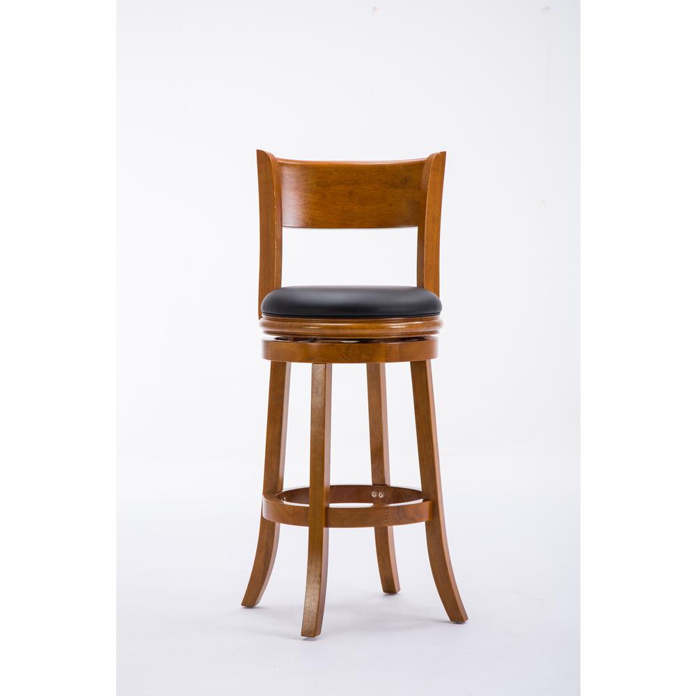 Palmetto Swivel Stool 29" - Fruitwood. Picture 4