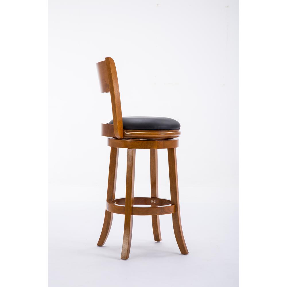 Palmetto Swivel Stool 29" - Fruitwood. Picture 5
