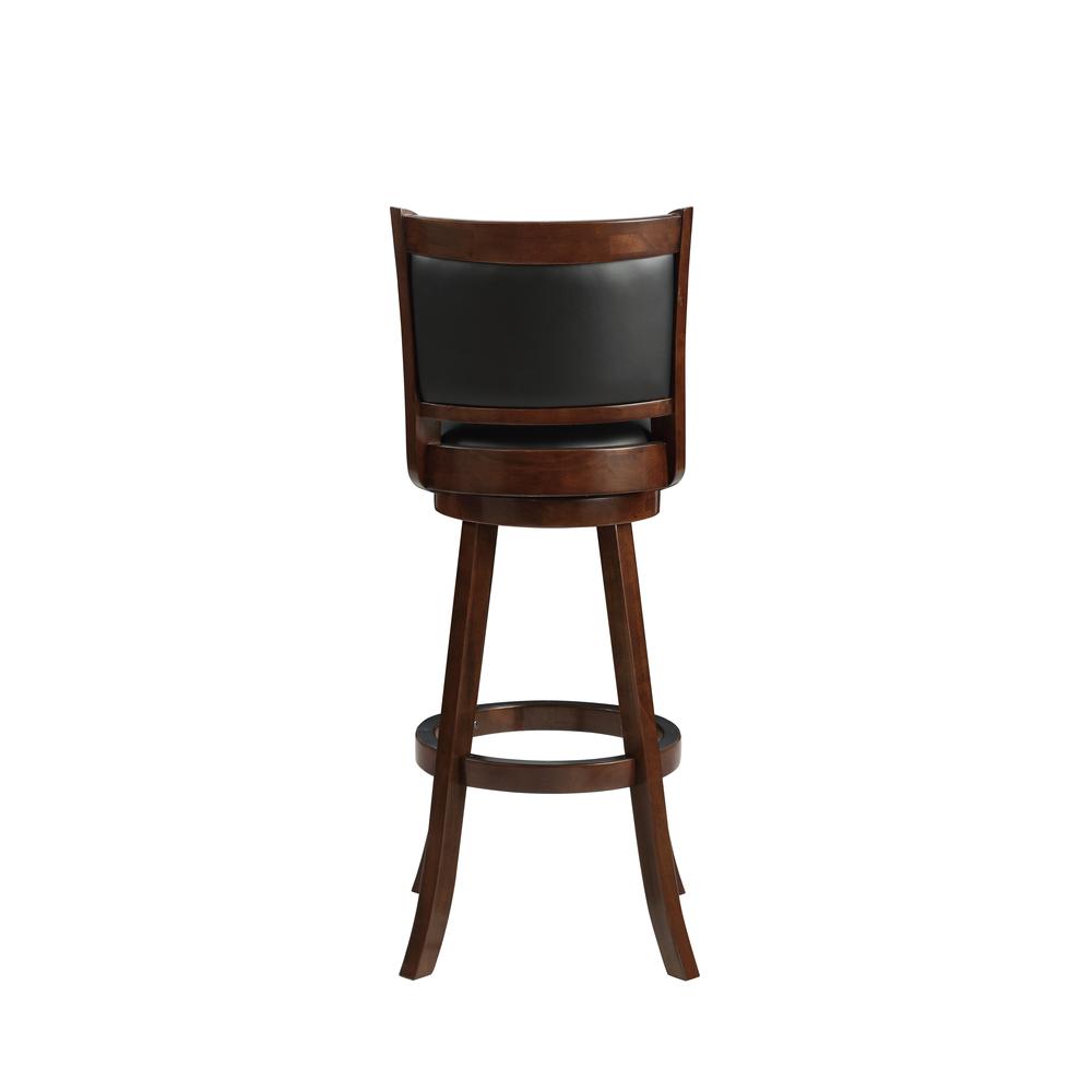 Augusta Swivel Extra Tall Bar Stool - Cappuccino. Picture 2