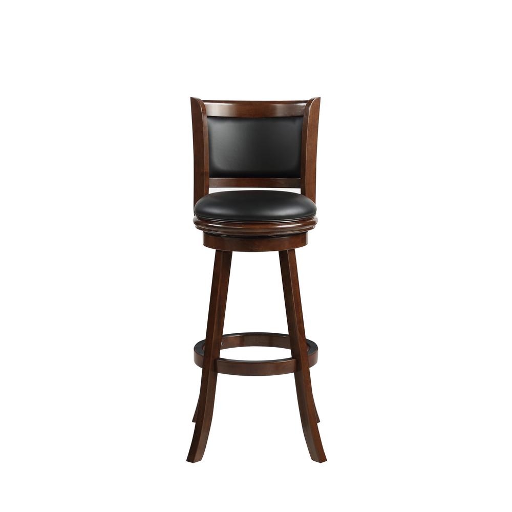 Augusta Swivel Extra Tall Bar Stool - Cappuccino. Picture 3
