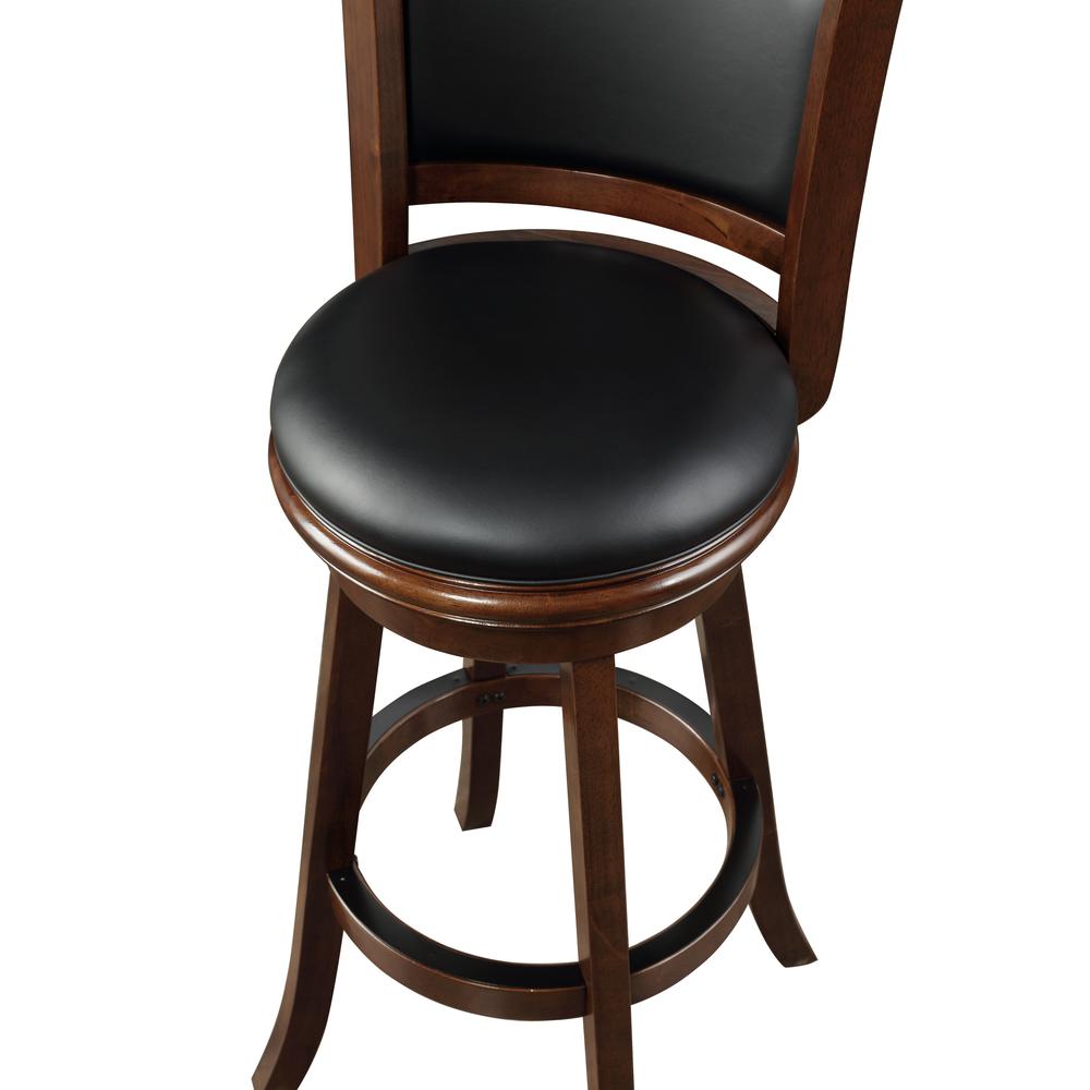 Augusta Swivel Extra Tall Bar Stool - Cappuccino. Picture 5