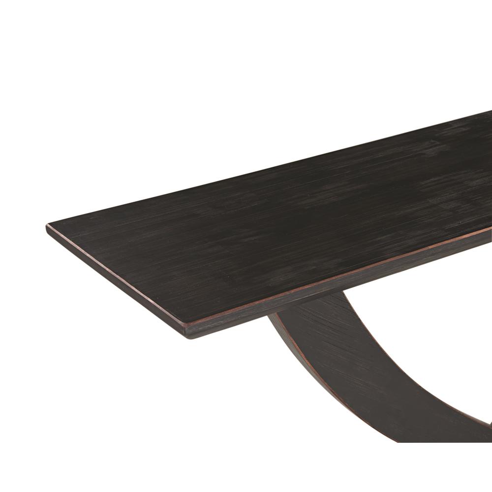 Rasmus Console Table - Black Charcoal. Picture 3