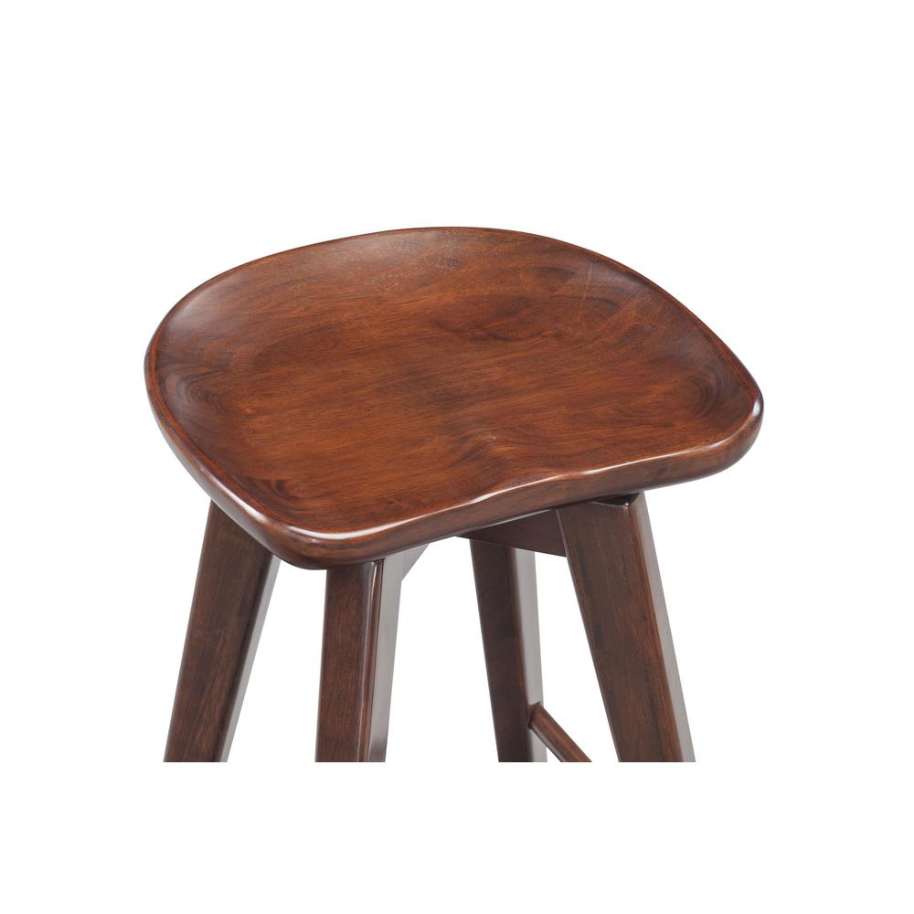 Bali Backless Swivel Counter Stool - Cappuccino. Picture 4