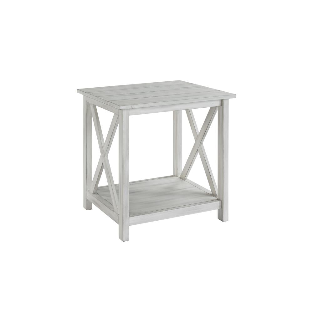 Jamestown End Table - Antique White. Picture 4