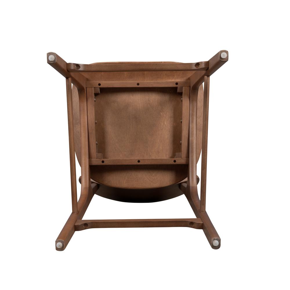Solvang Wood Counter Stool - Brown Ale Finish. Picture 5