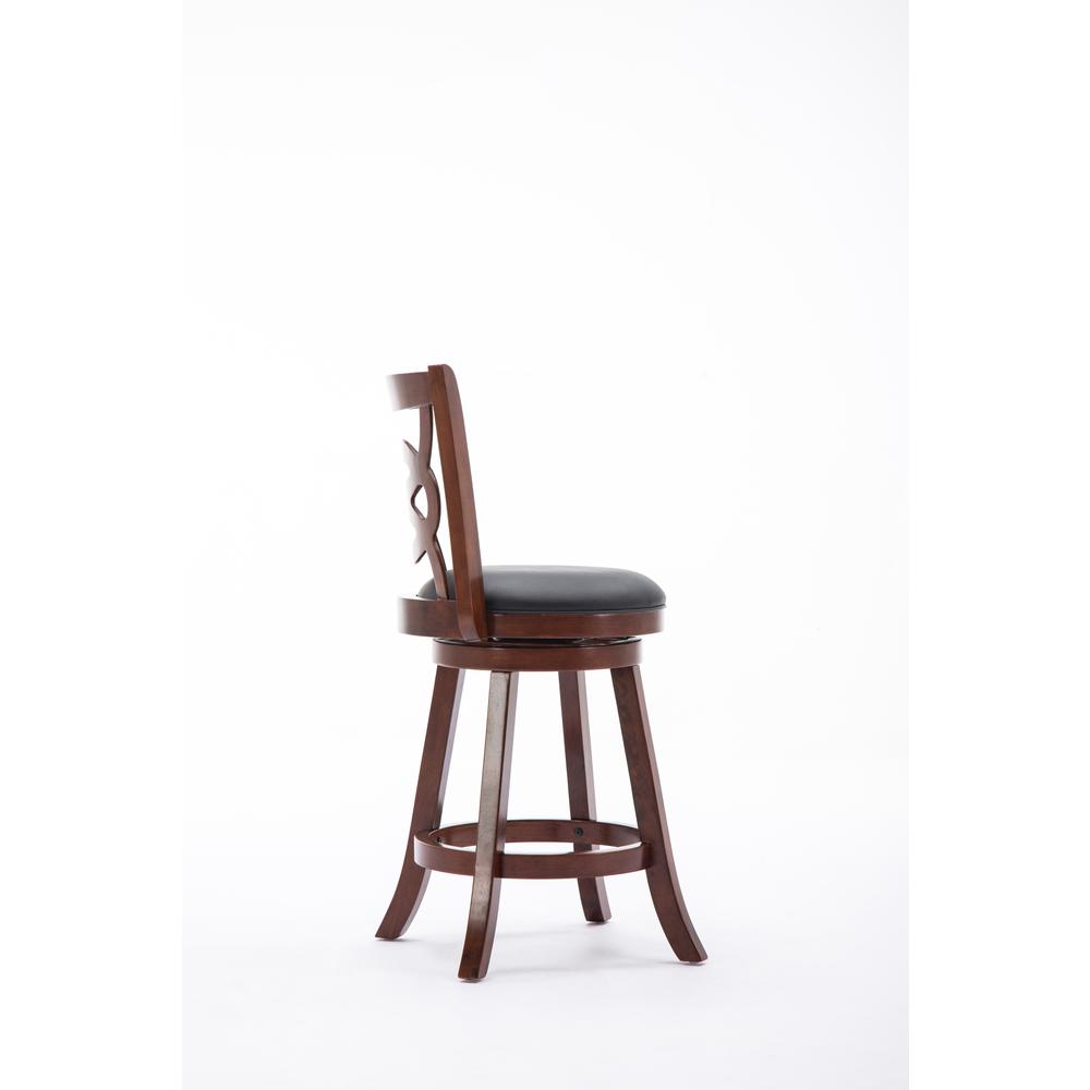 Seina Counter Stool 24" - Cherry. Picture 4