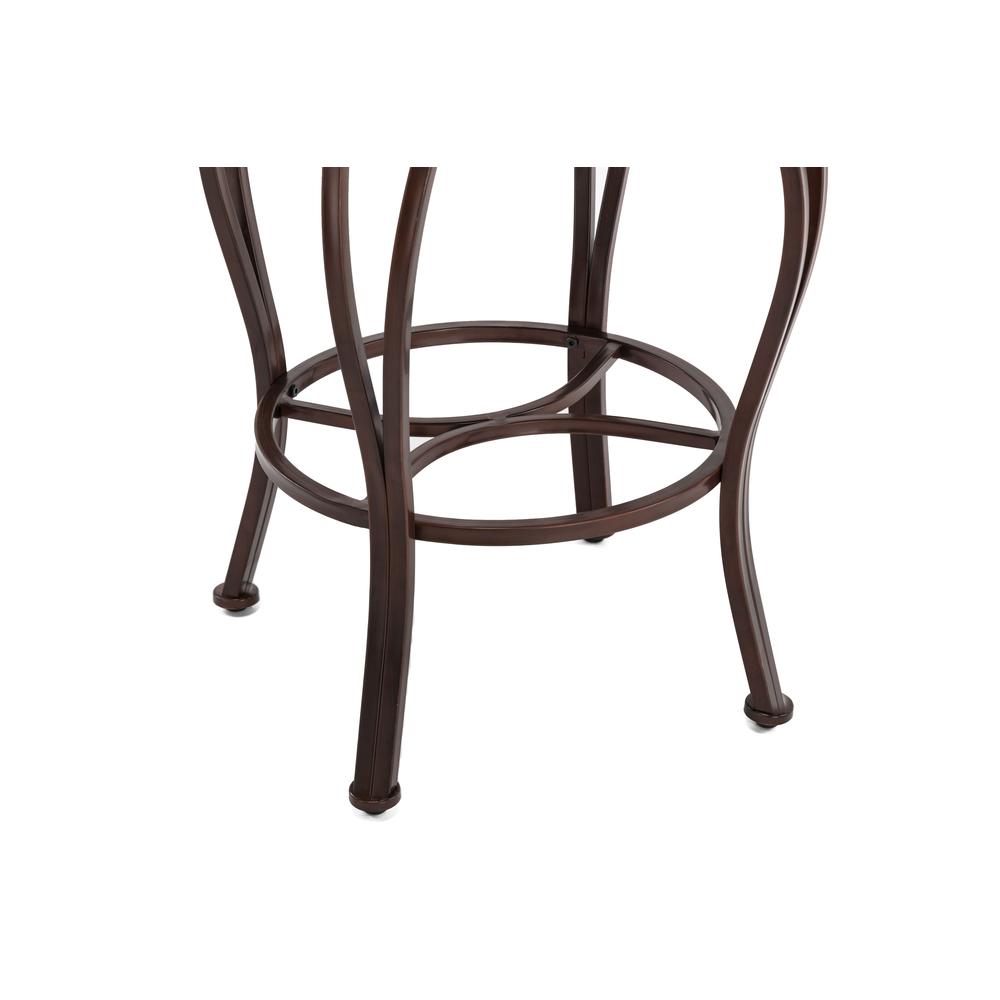 Beau Swivel Bar Stool - Brown. Picture 5