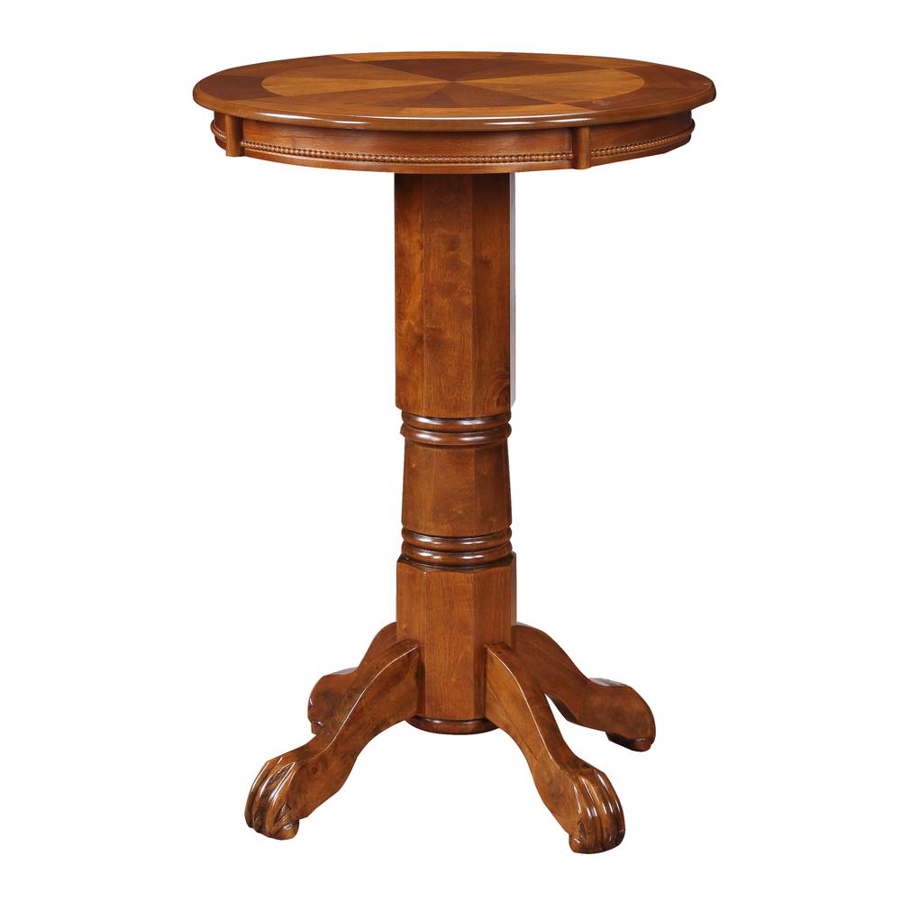 Florence 42" Height Pub Table - Walnut. Picture 1