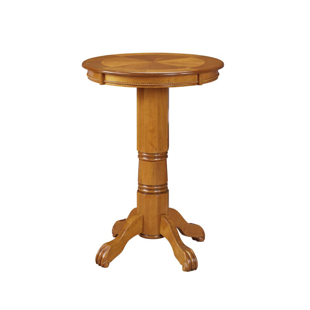 Florence Pub Table - Fruitwood. Picture 1