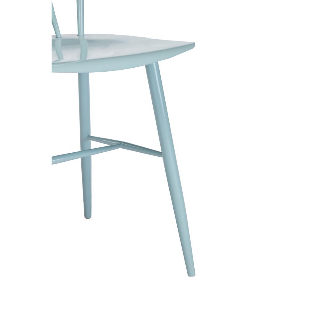 Savannah Light Blue Metal Dining Chair - Set of 2. Picture 27