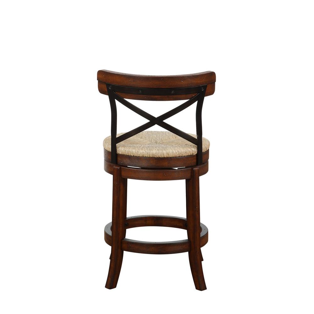 Myrtle Swivel Counter Stool - Mahogany. Picture 3