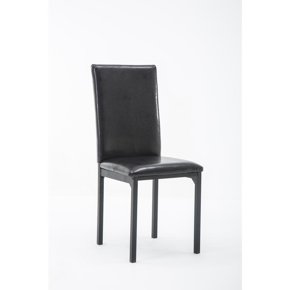 Arjen Dining Chair, Set of 4 [Black]. Picture 1