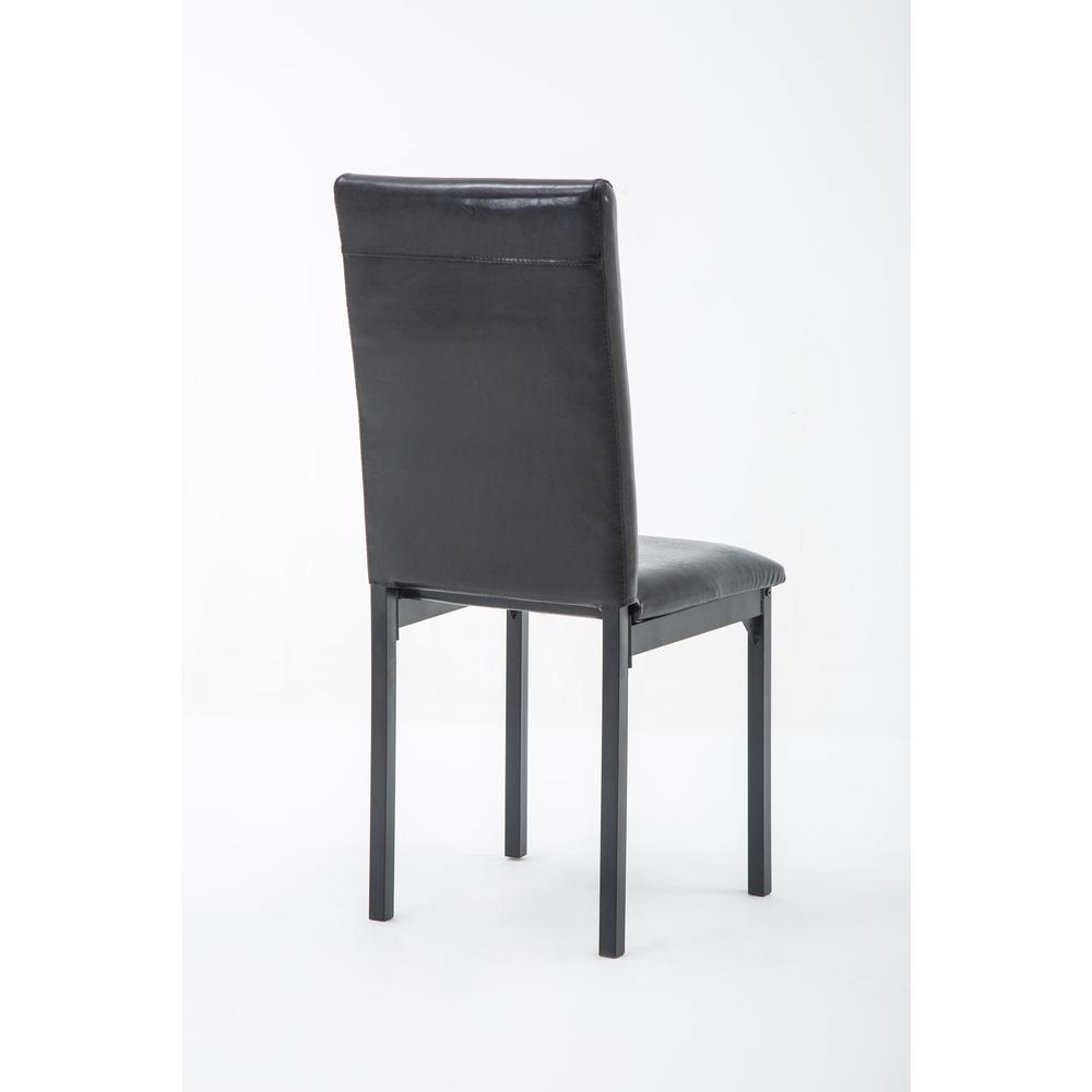Arjen Dining Chair, Set of 4 [Black]. Picture 6