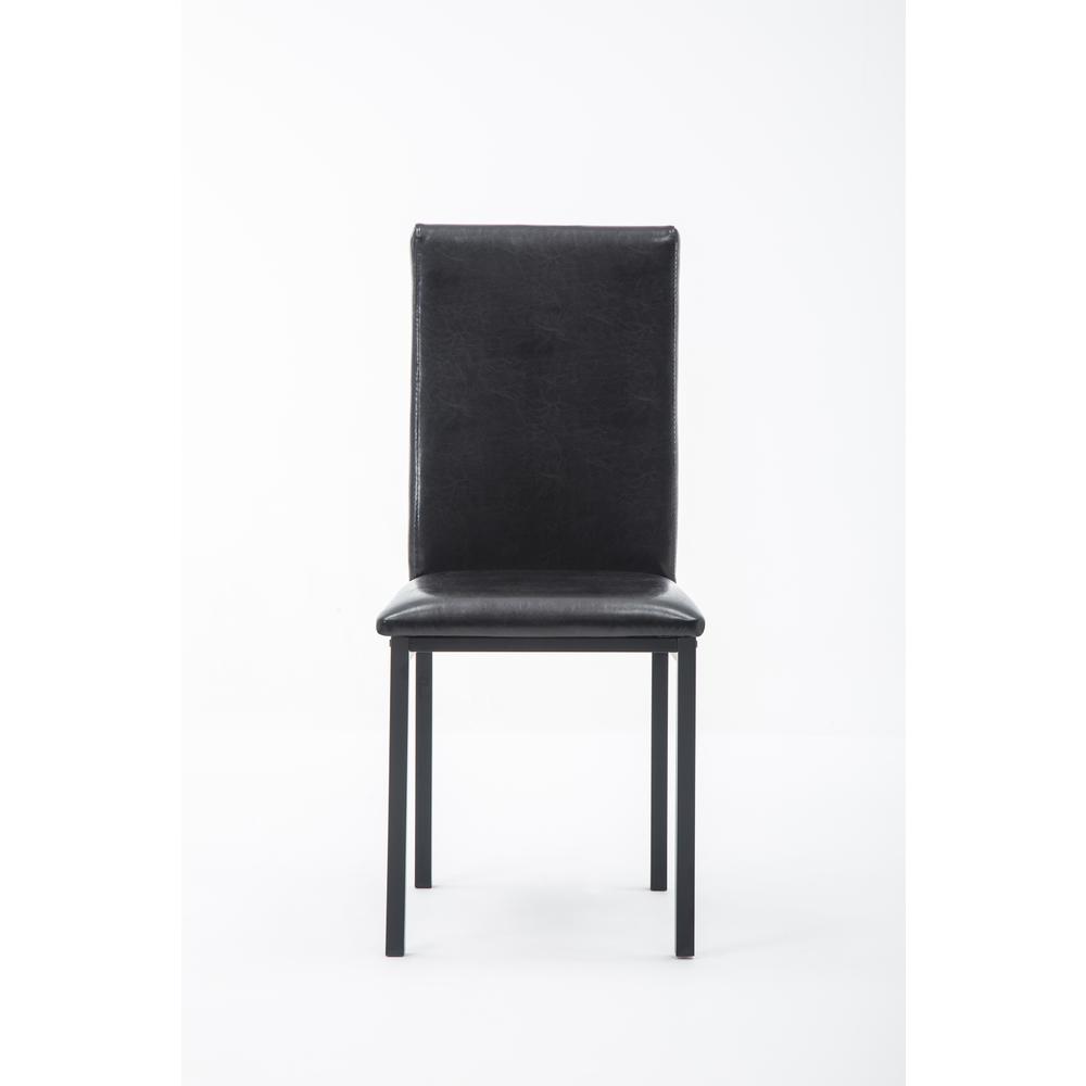 Arjen Dining Chair, Set of 4 [Black]. Picture 4