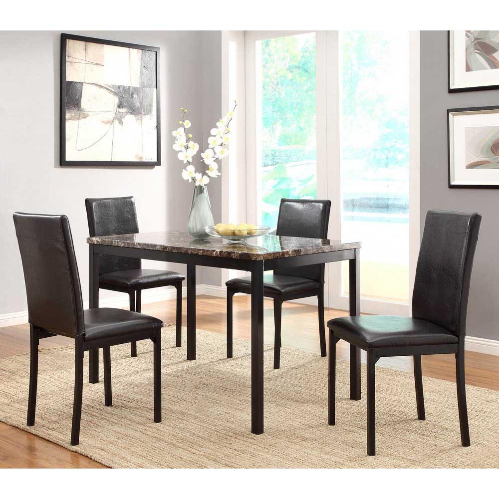 Arjen Dining Chair, Set of 4 [Black]. Picture 13