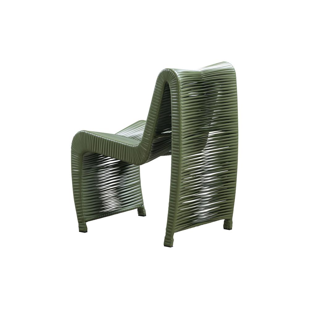 Loreins Outdoor Patio Chairs, Set of 2 - Olive Green. Picture 6