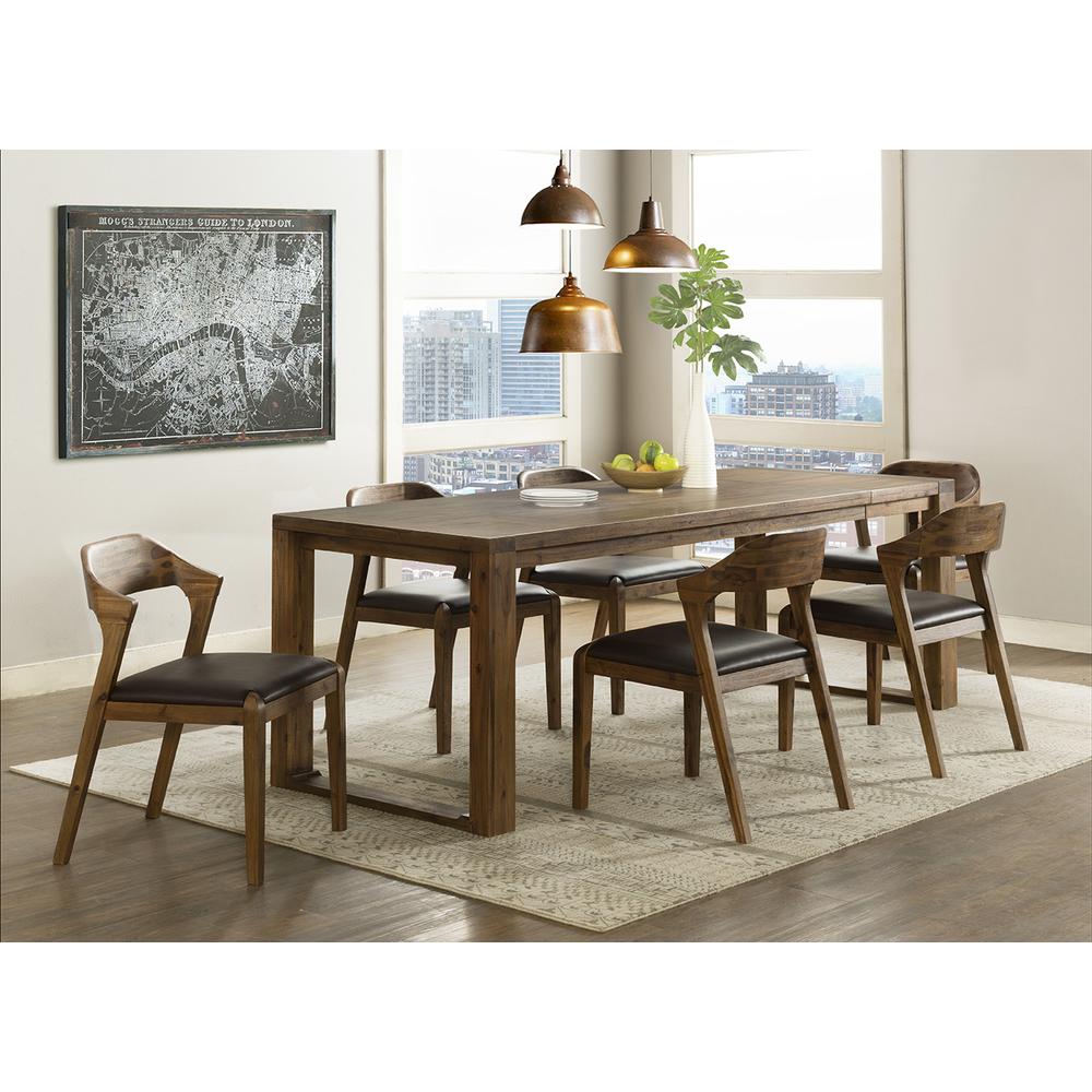 Rasmus 7 Piece Dining Set, 2 Arm Chairs, 4 Side Chairs. Picture 1