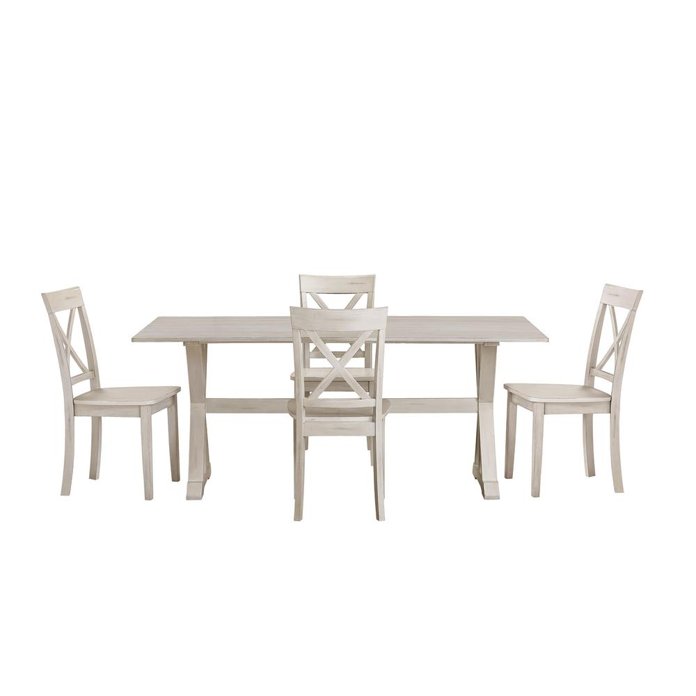 5pc Jamestown Dining Set, Table + 4 Chairs. Picture 3